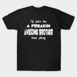 funny Brother and sister jokes T-Shirt